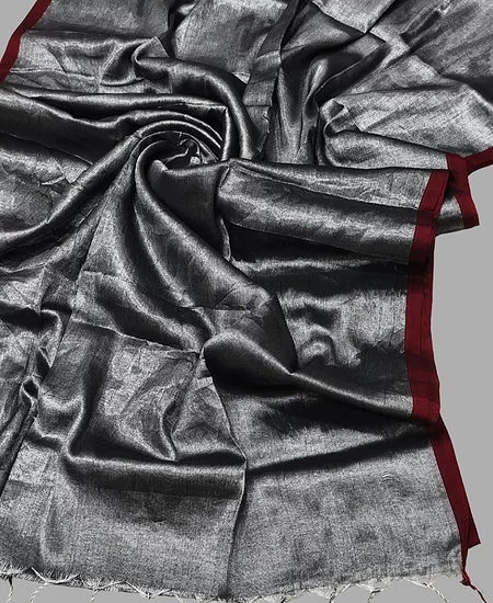 Tissue Cotton Saree – Elegant Comfort wi...