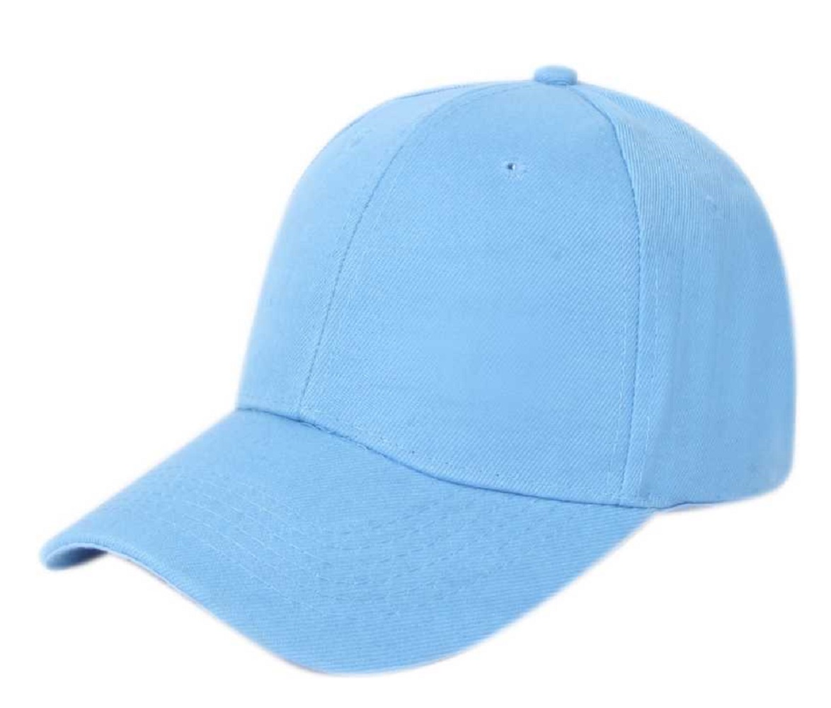 Plain Solid Blue Caps And Hats For Men T...