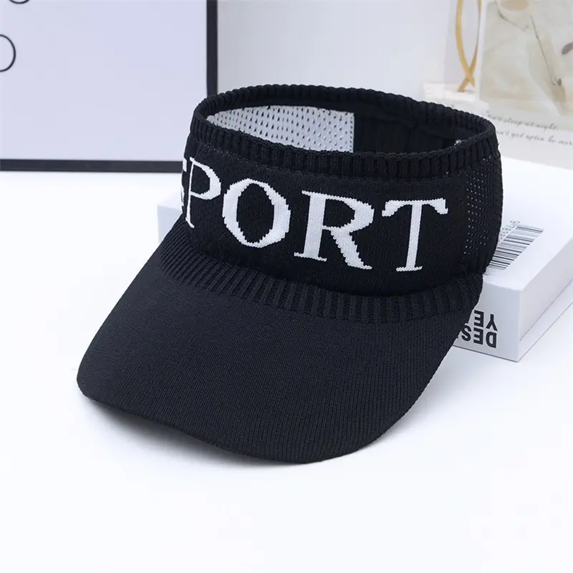 Tennis Golf Half Visor Hats And Caps For...