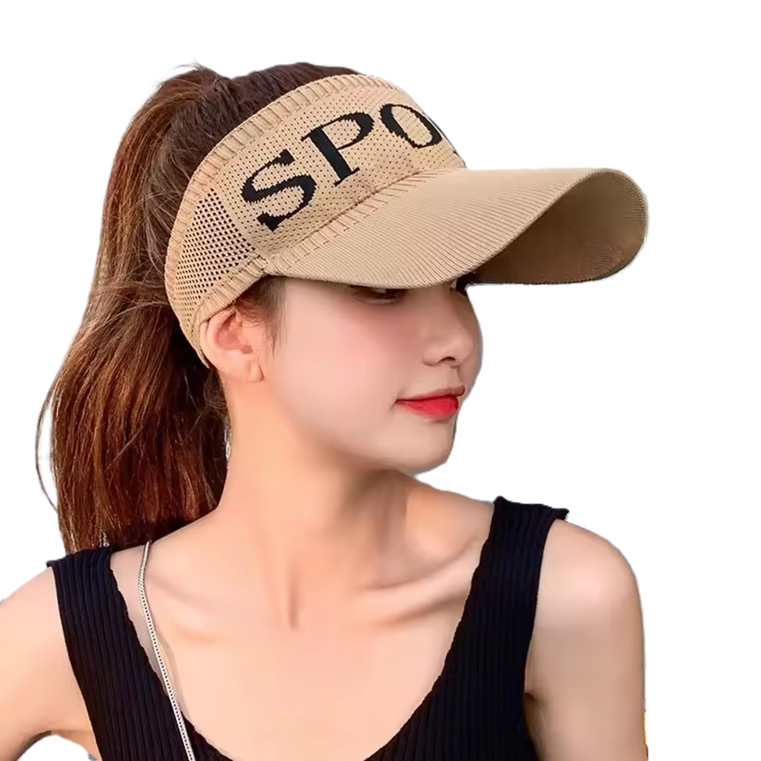 Tennis Golf Half Visor Hats And Caps For...