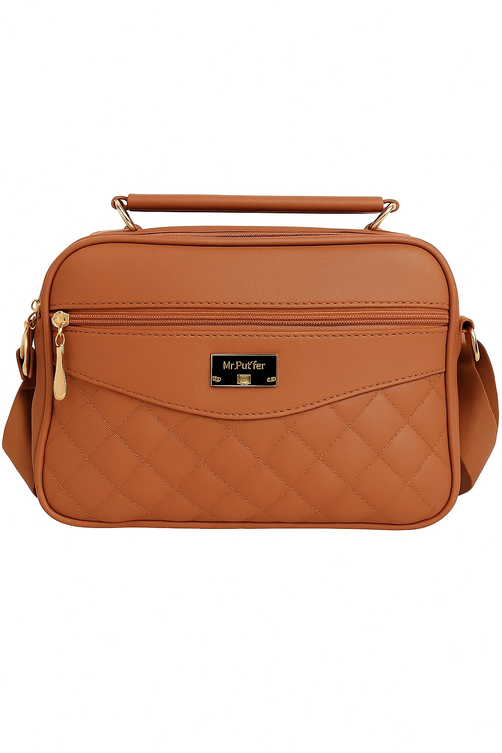 Stylish Quilted Sling Bag for Women & Gi...