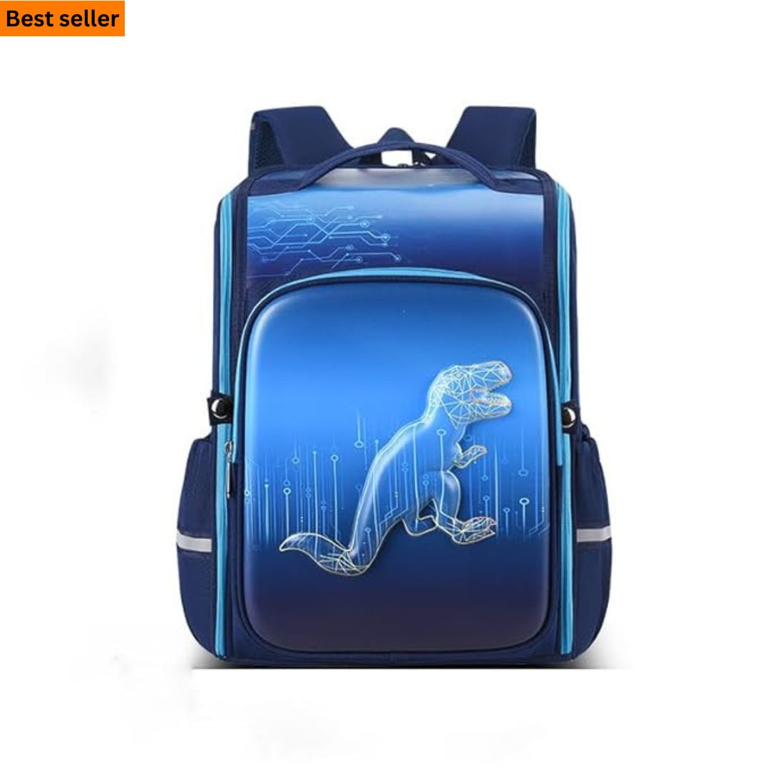Trendy 3D Cartoon School Bag for Kids –...