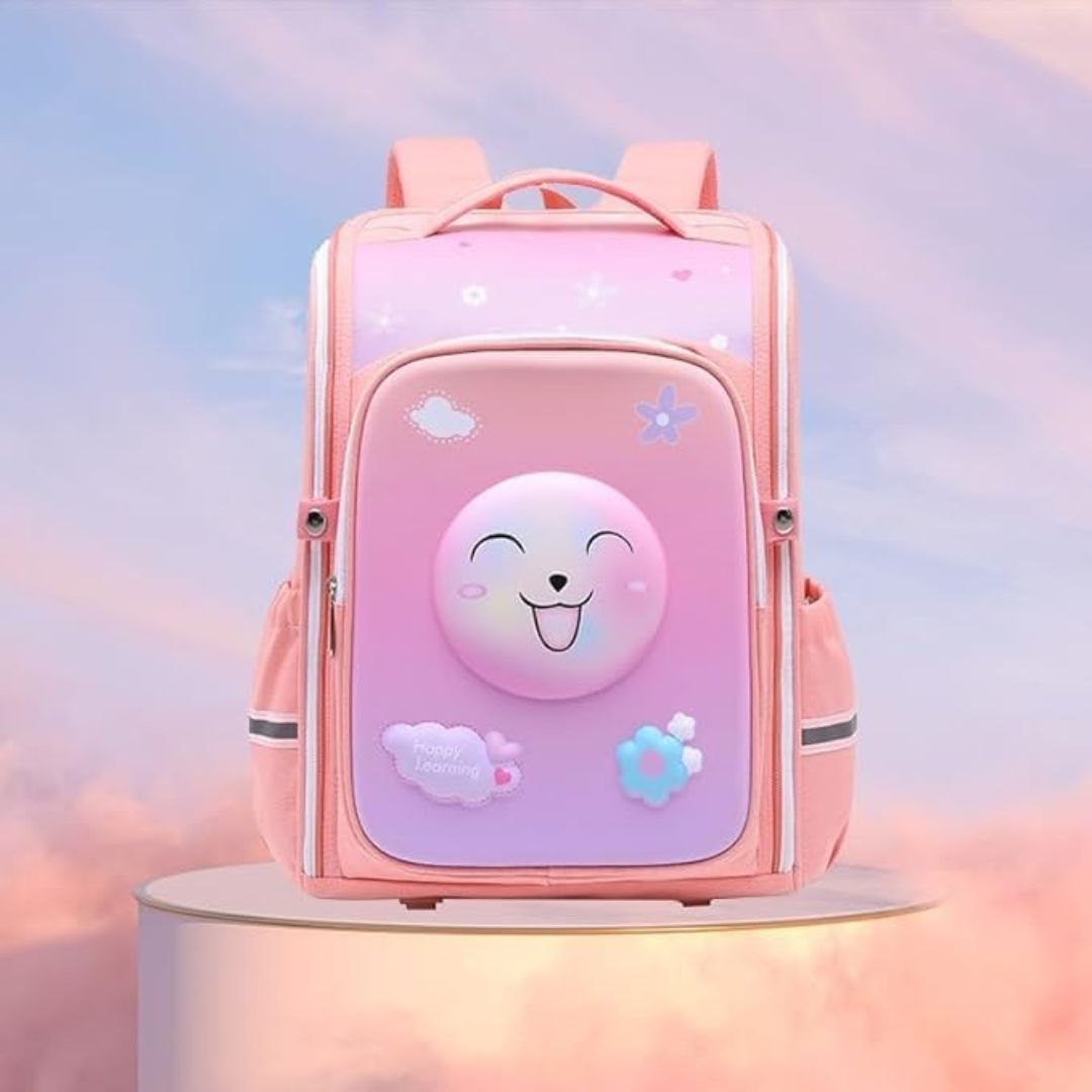 Trendy 3D Cartoon School Bag for Kids –...