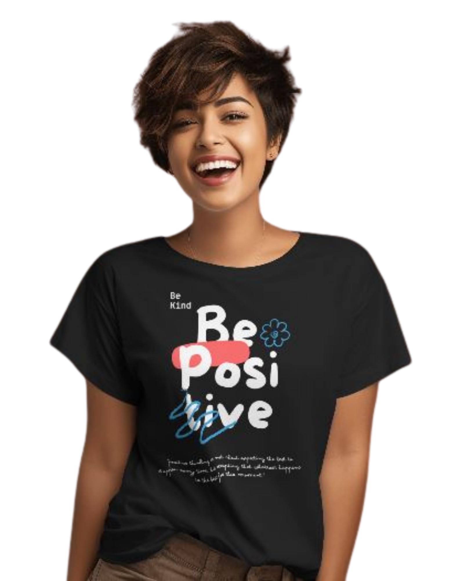 Women Short Sleeve Cotton Graphic T-Shir...