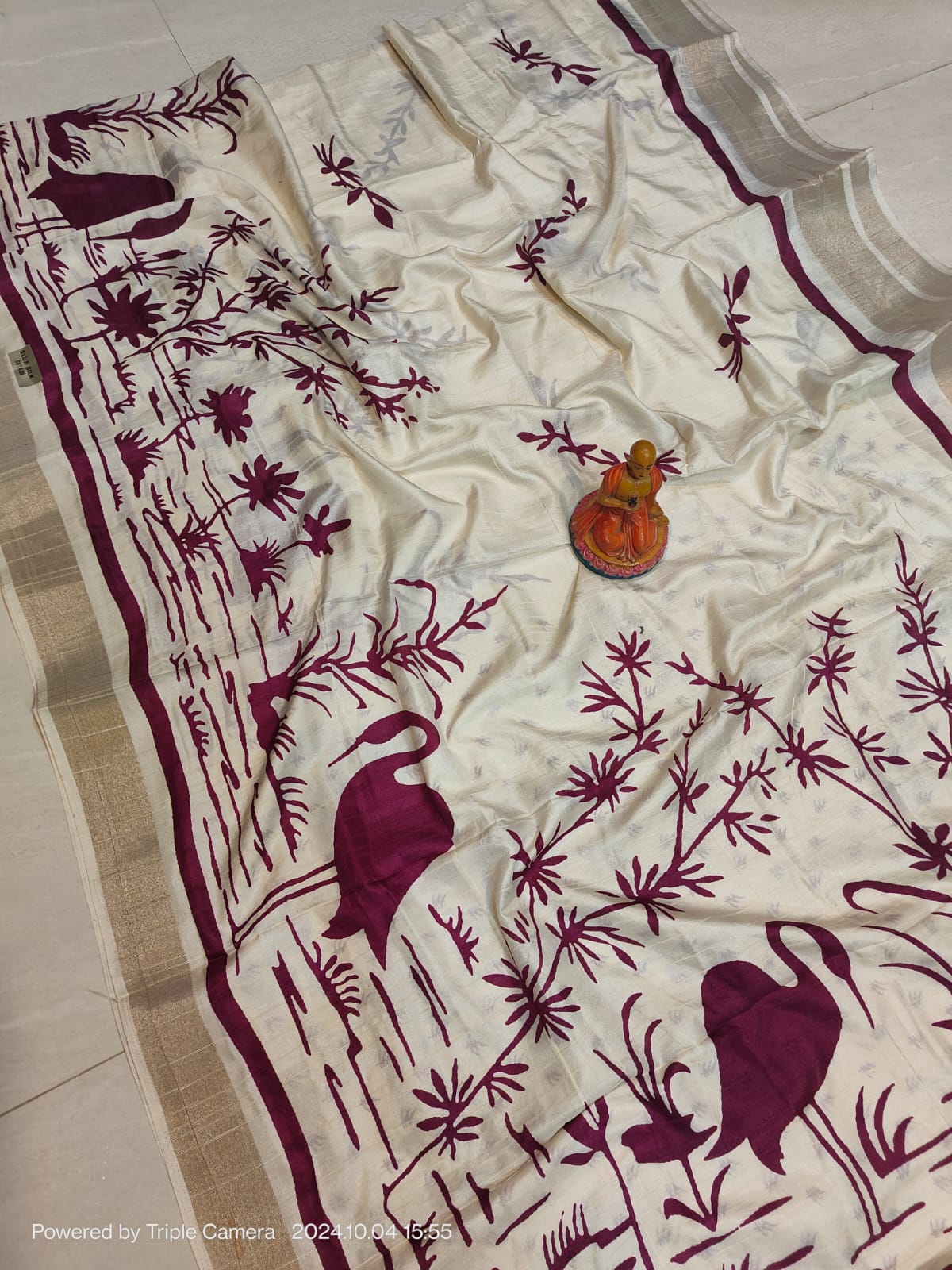 New Exclusive Matka Slub Silk Saree | So...