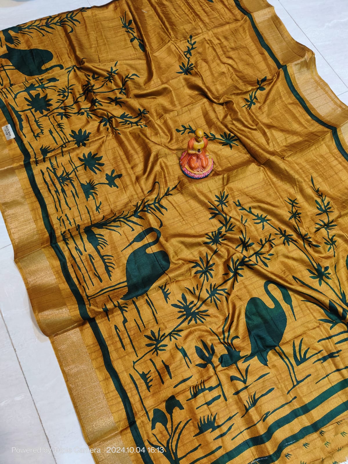 New Exclusive Matka Slub Silk Saree | So...