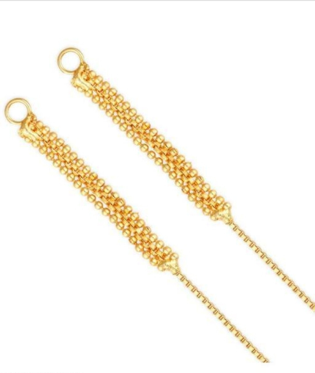 Ear chain (kanoti) gold plated women & g...