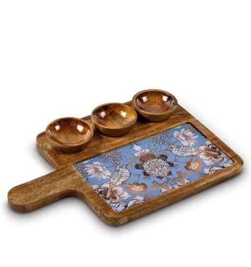Wooden Serving Platter Mango Wood Platte...