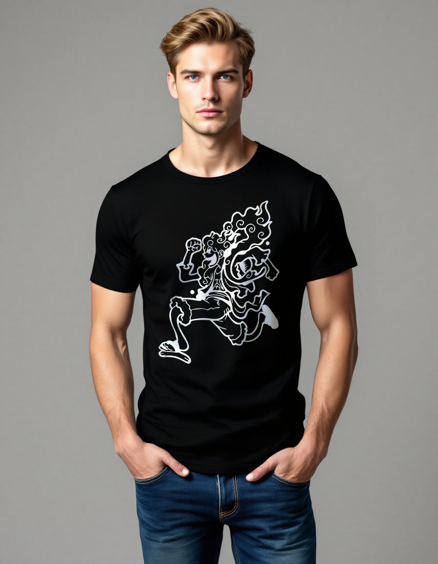 Premium Cotton T-Shirts with Bold Graphi...