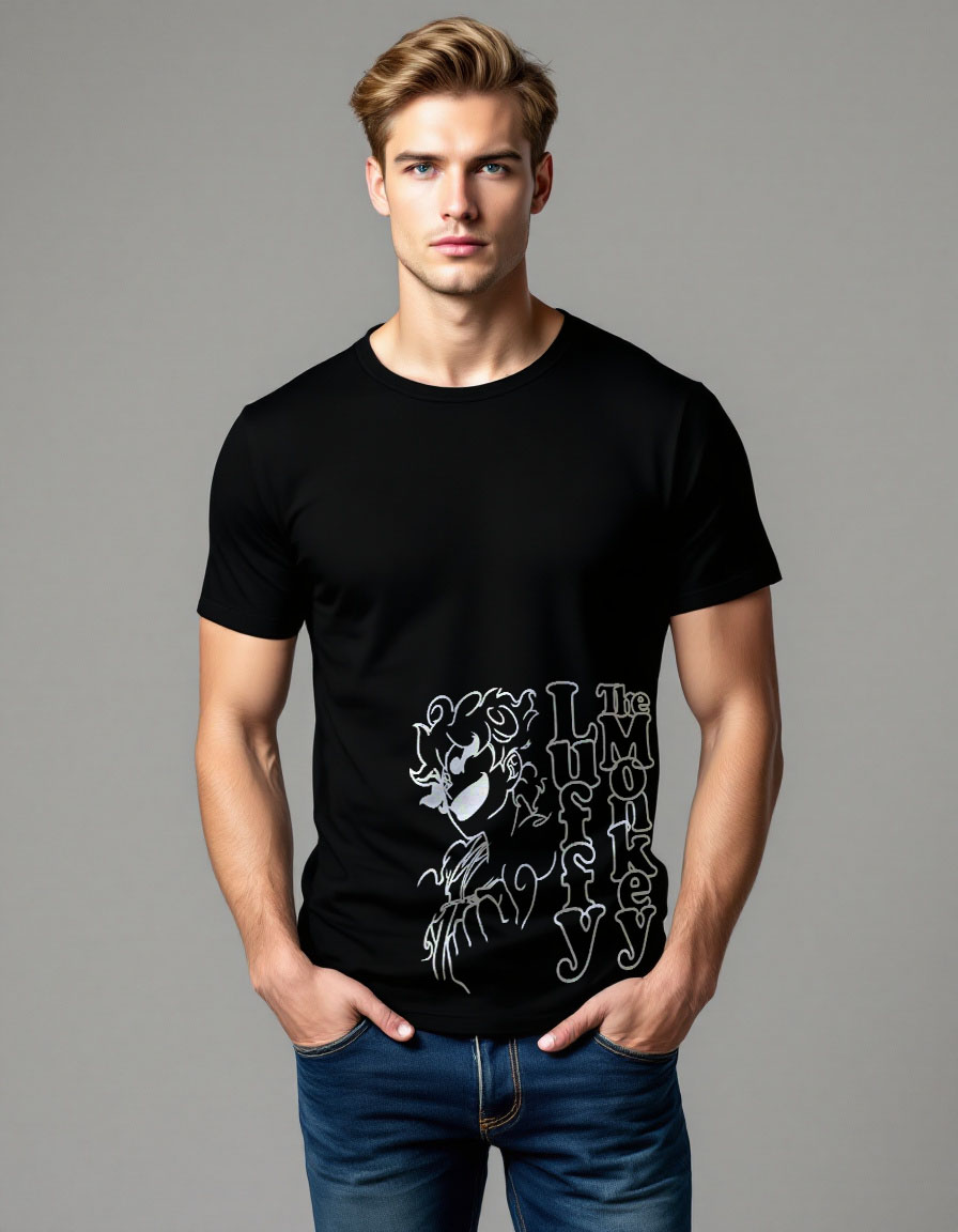 Premium Cotton T-Shirts with Bold Graphi...