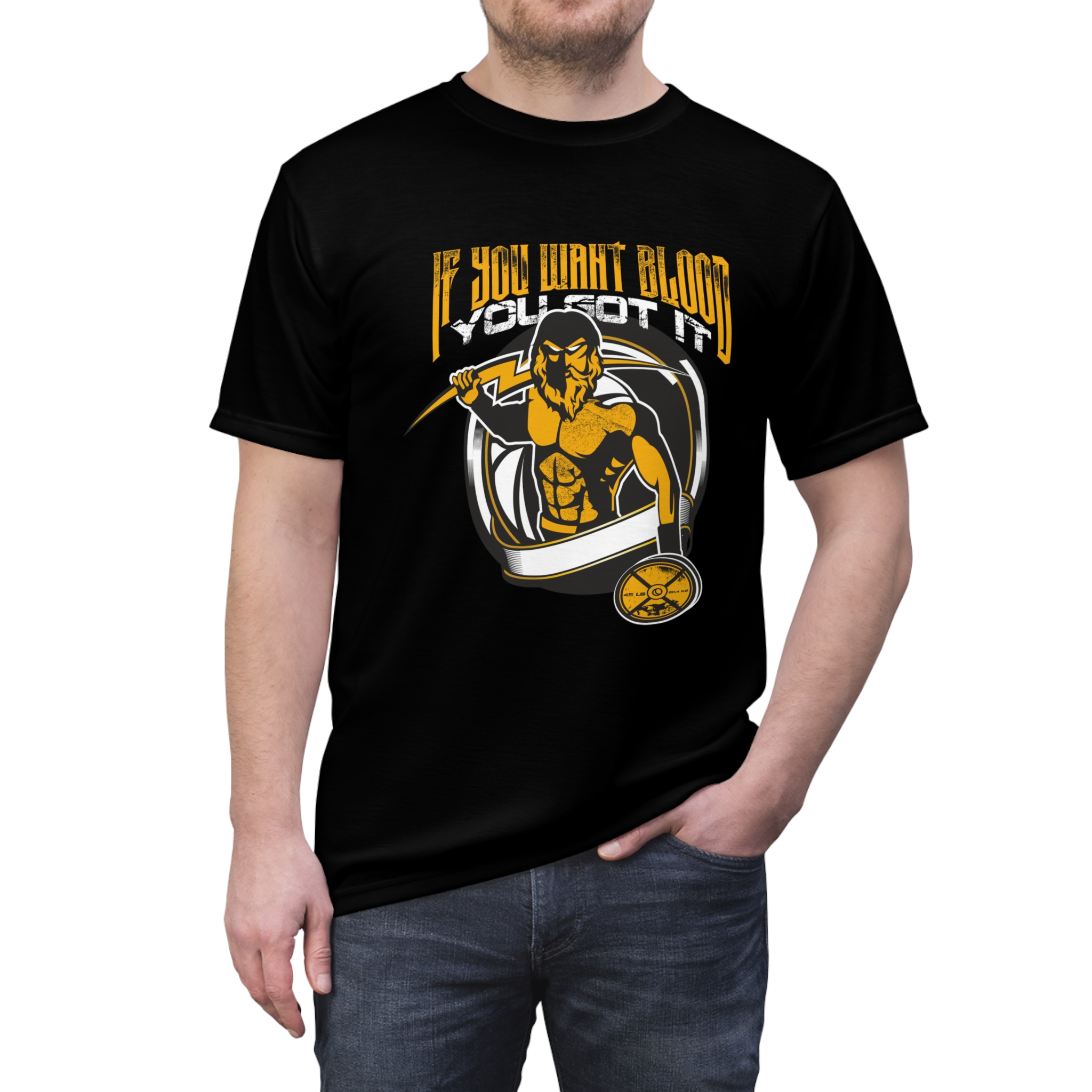 Premium Cotton T-Shirts with Bold Graphi...