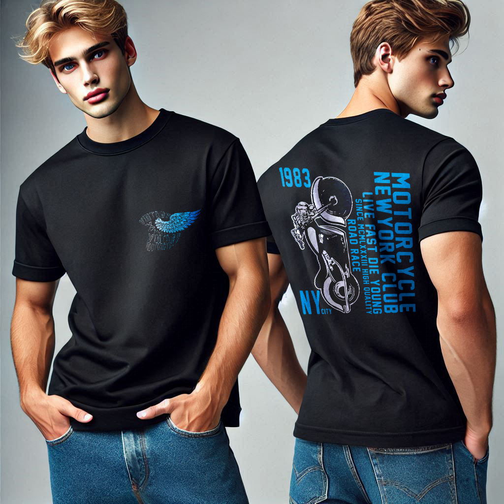 Premium Cotton T-Shirts with Bold Graphi...