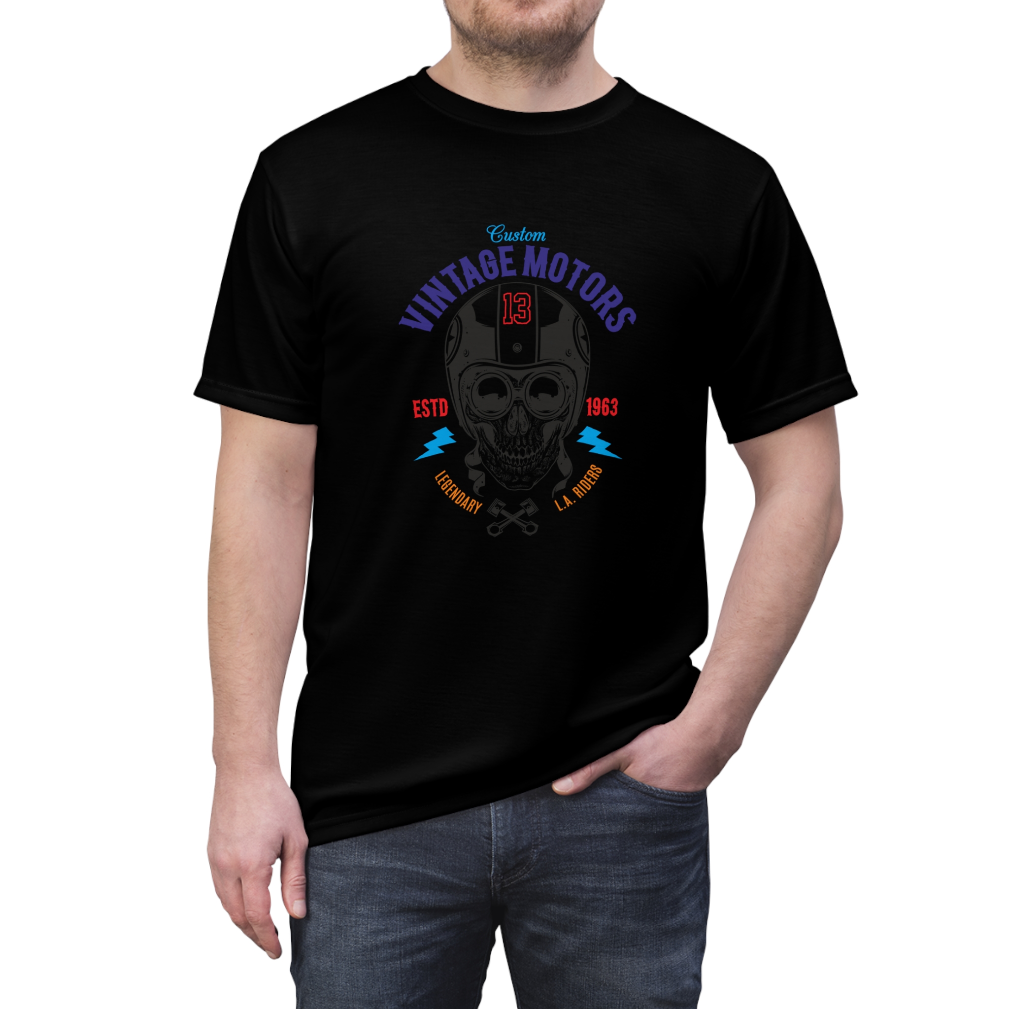 Premium Cotton T-Shirts with Bold Graphi...