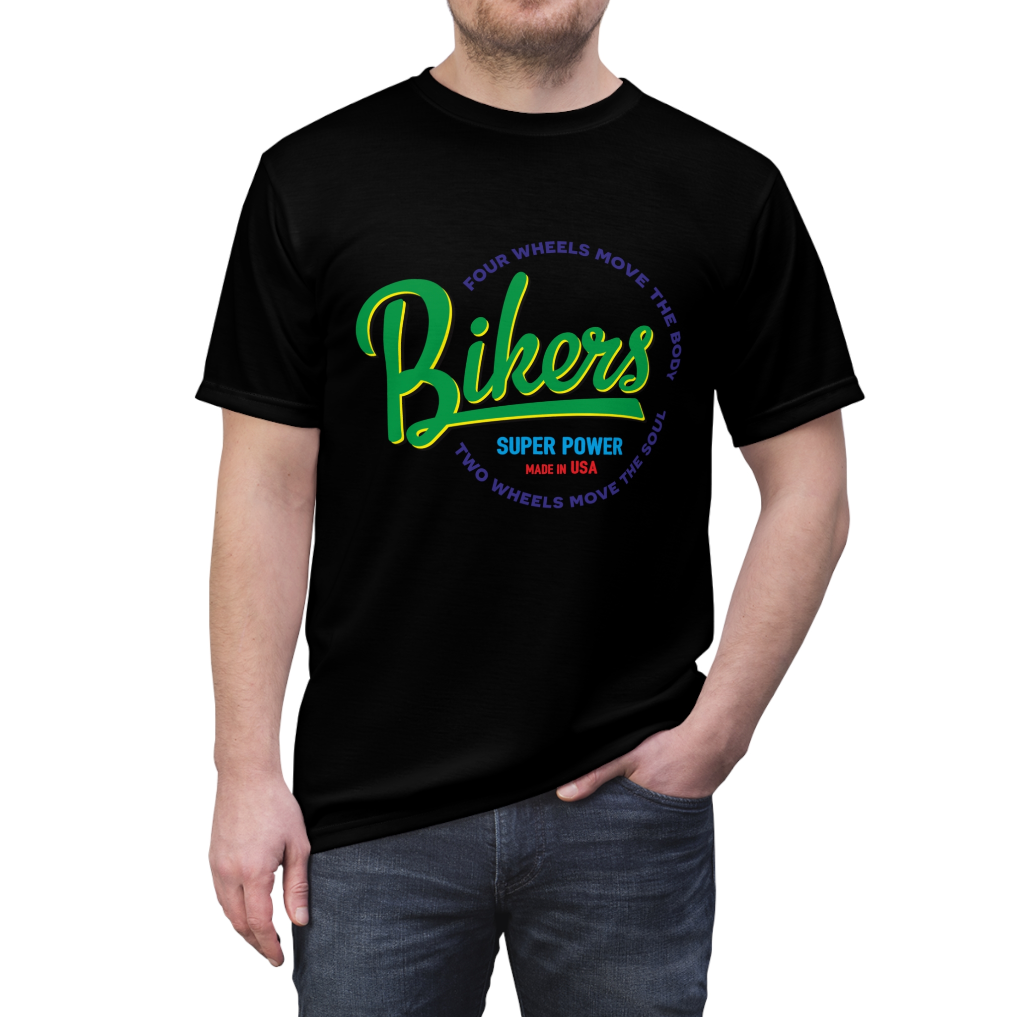 Premium Cotton T-Shirts with Bold Graphi...