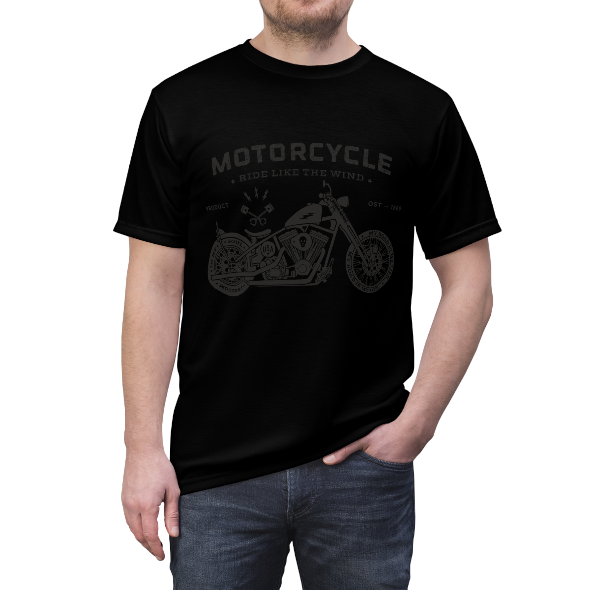 Premium Cotton T-Shirts with Bold Graphi...