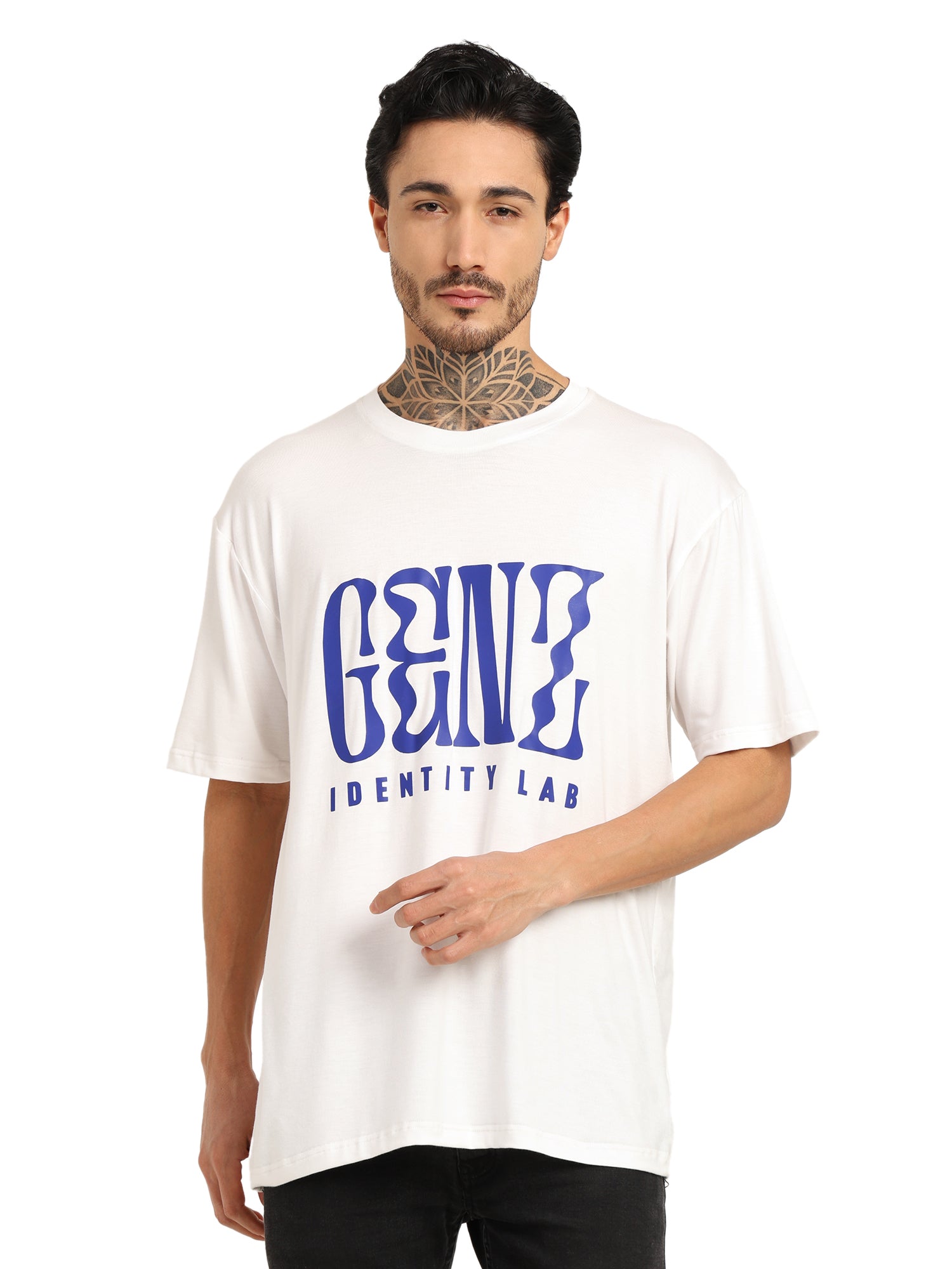 Men Oversized Bamboo T-Shirt – Soft, Bre...