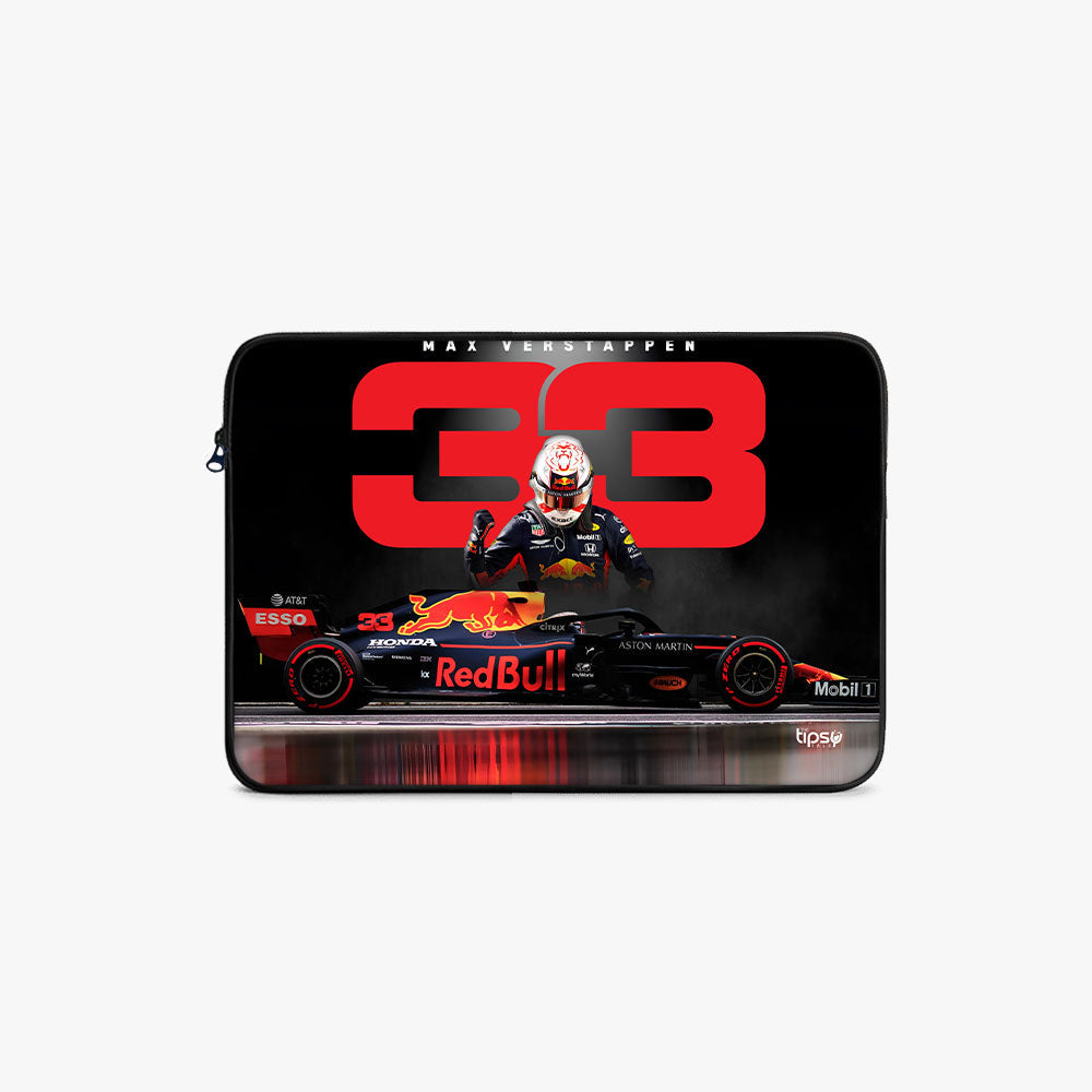 "MAX VERSTAPPEN #33" Laptop Sleeves:Bold...