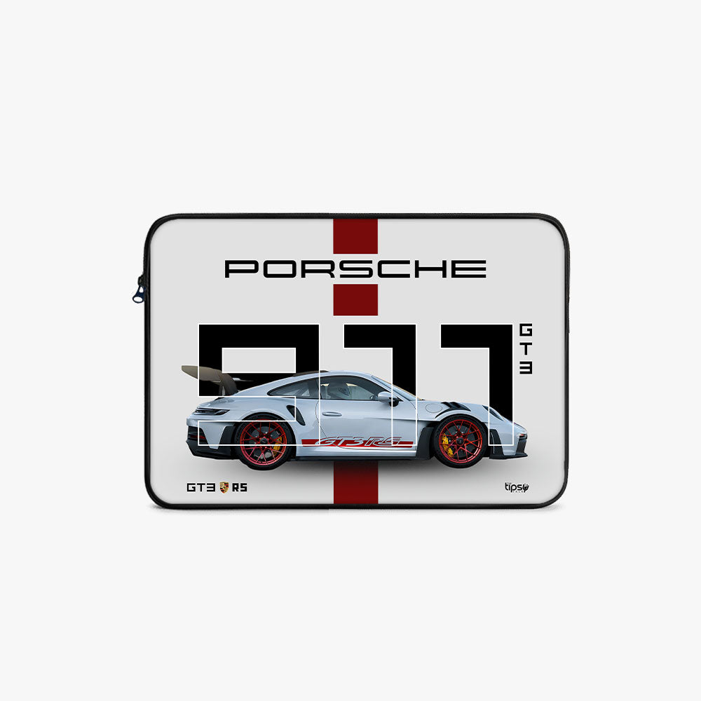 "PORSCHE GT3" Laptop Sleeves:Bold Modern...
