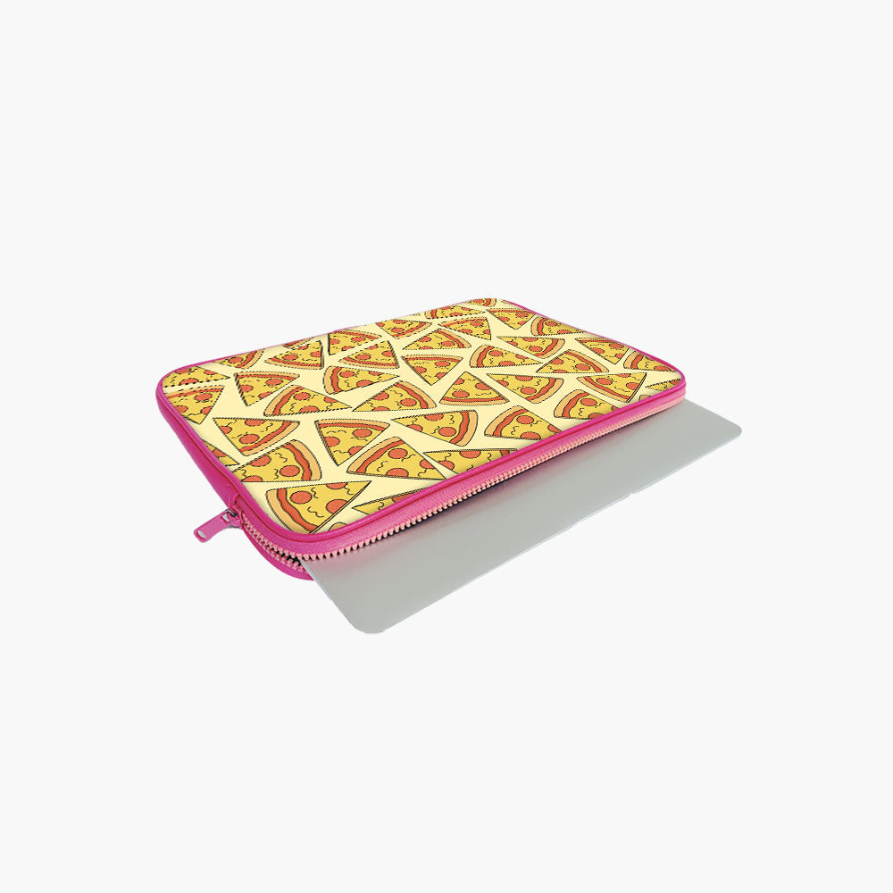"PIZZA LOVER" Laptop Sleeves: Bold Moder...
