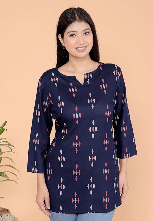 Women's Rayon Printed Stylish Kurta
