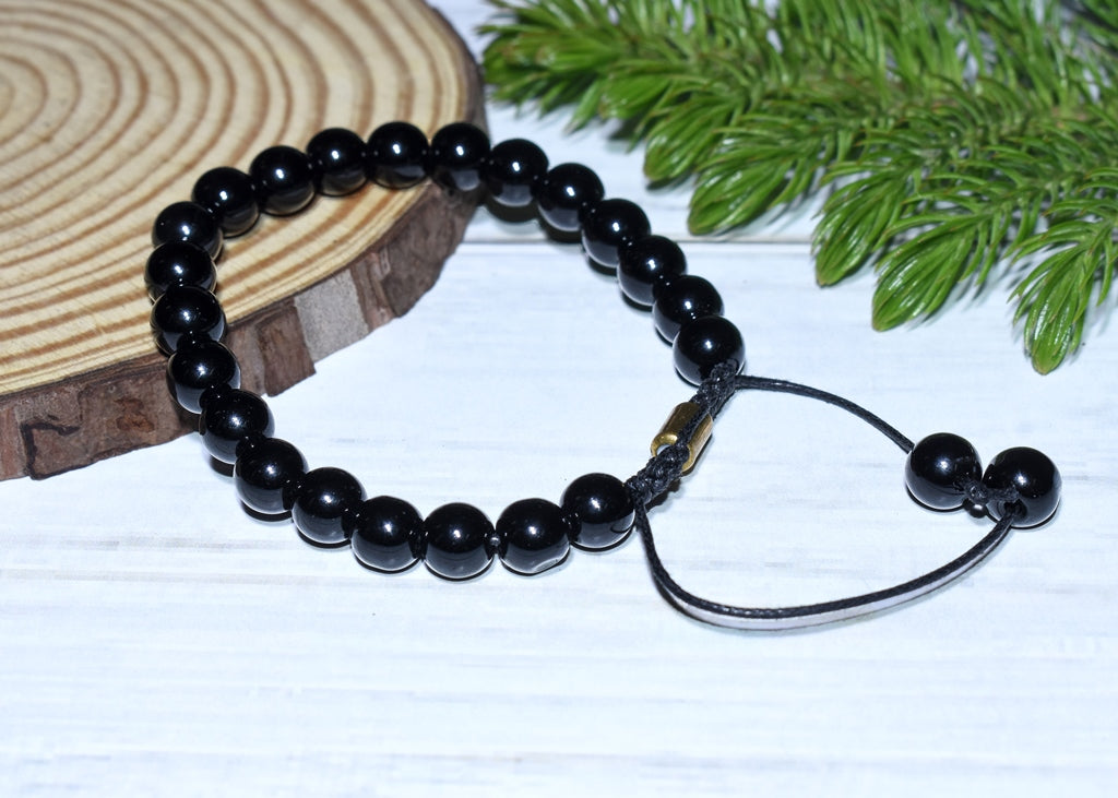 Natural Certified Onyx Bracelet For Prot...