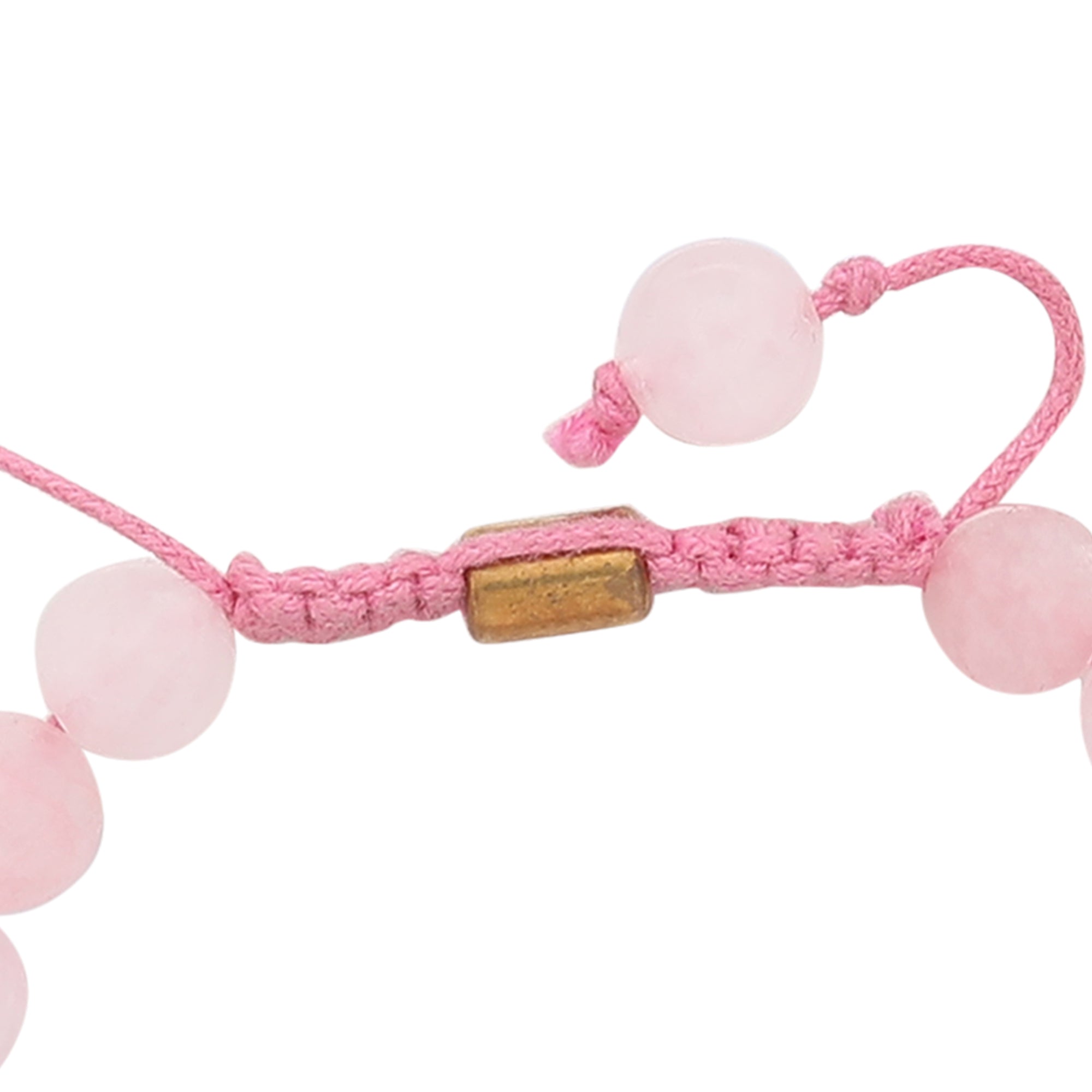Real Rose Quartz Healing Bracelet For Lo...