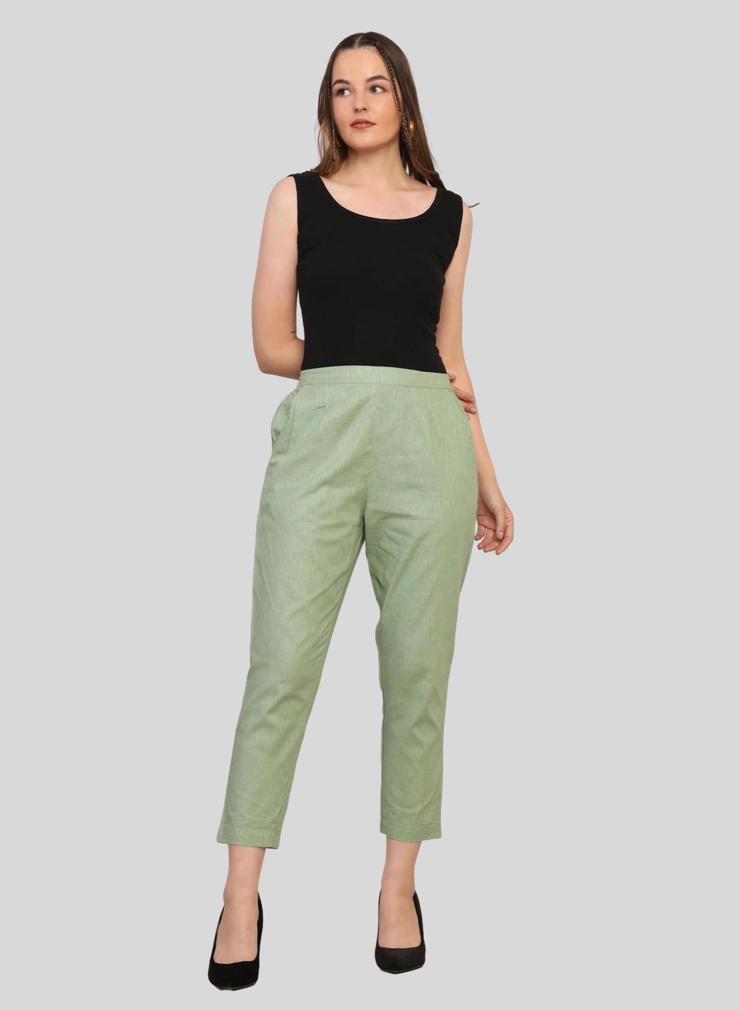 Women’s Linen Palazzo Pants – Effortless...