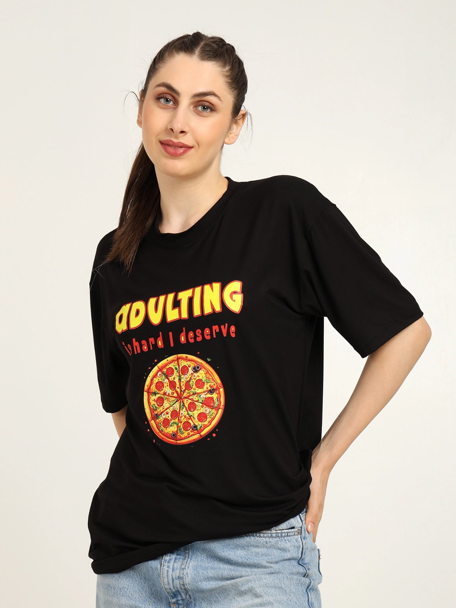 Women Oversized Bamboo T-Shirt – Soft, B...