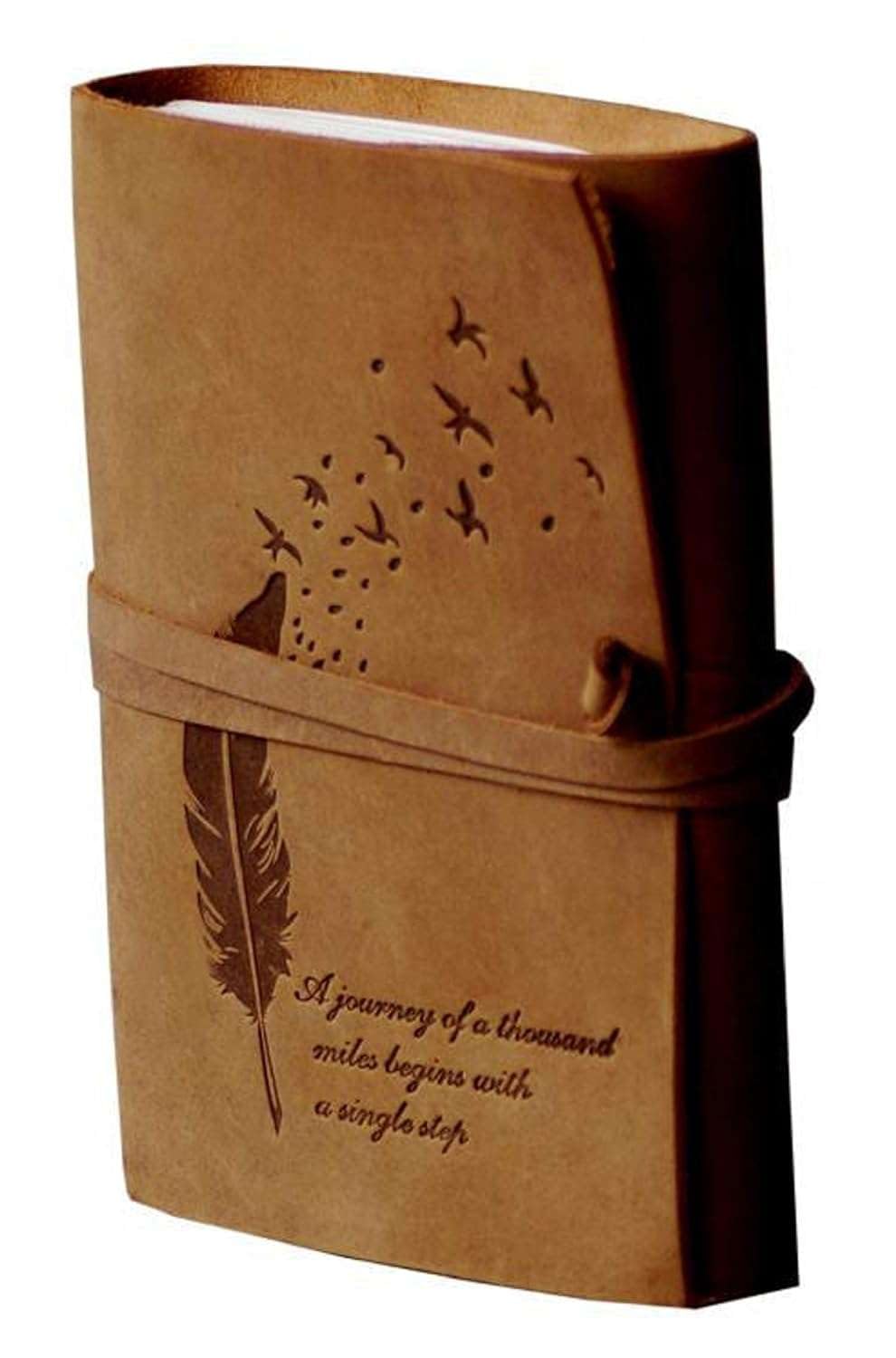 Leather Journal Diary With Premium Antiq...