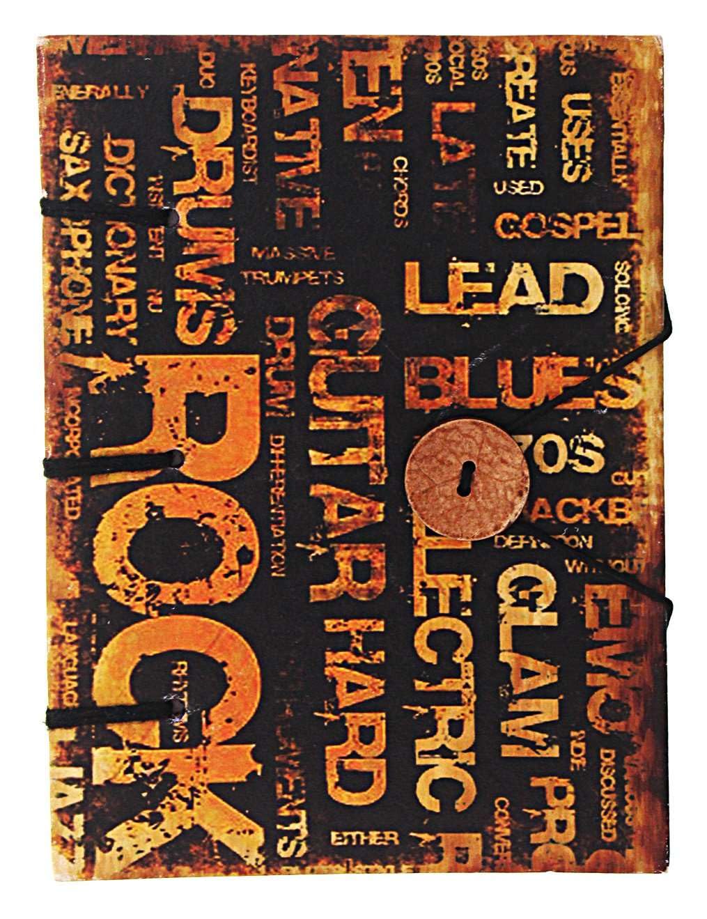 Handmade Printed Cardboard Journal Diary
