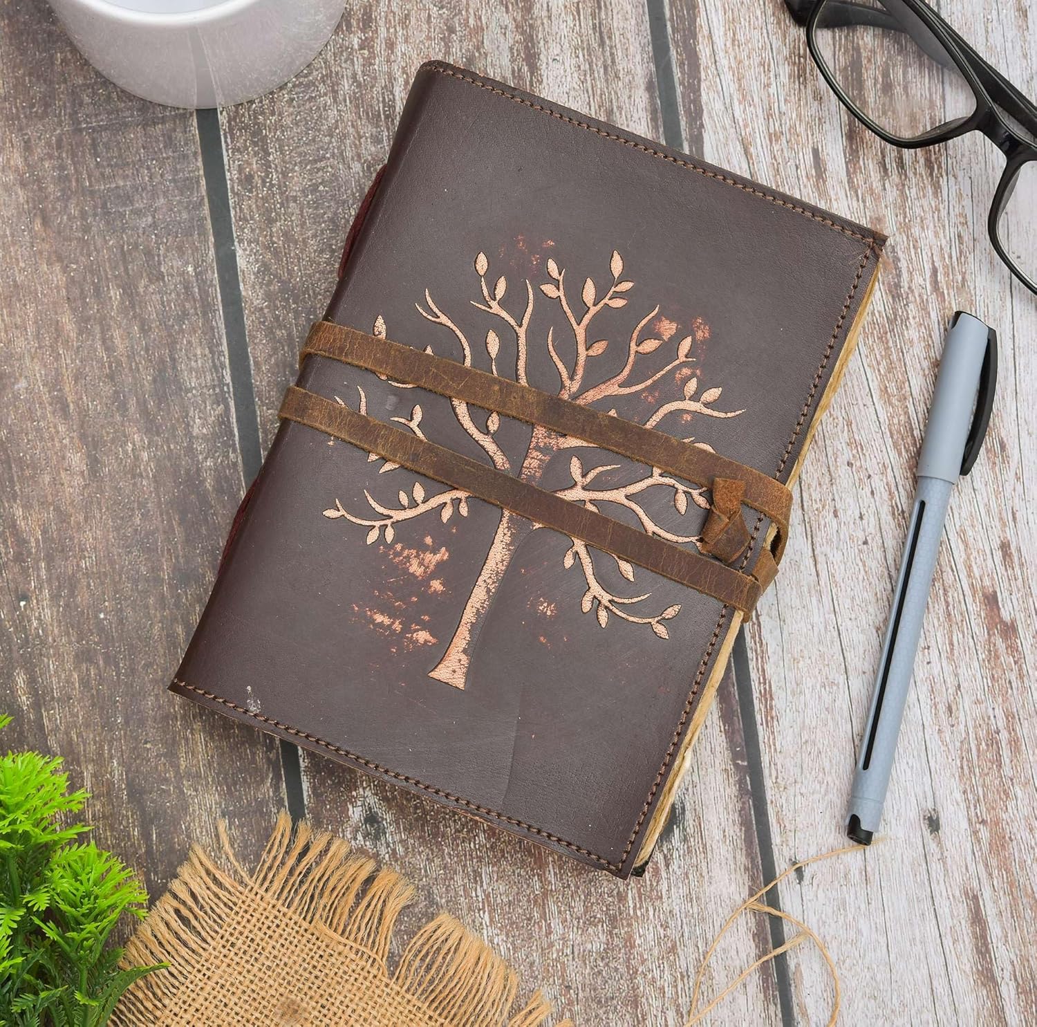 Genuine Leather Diary | Vintage Handmade...