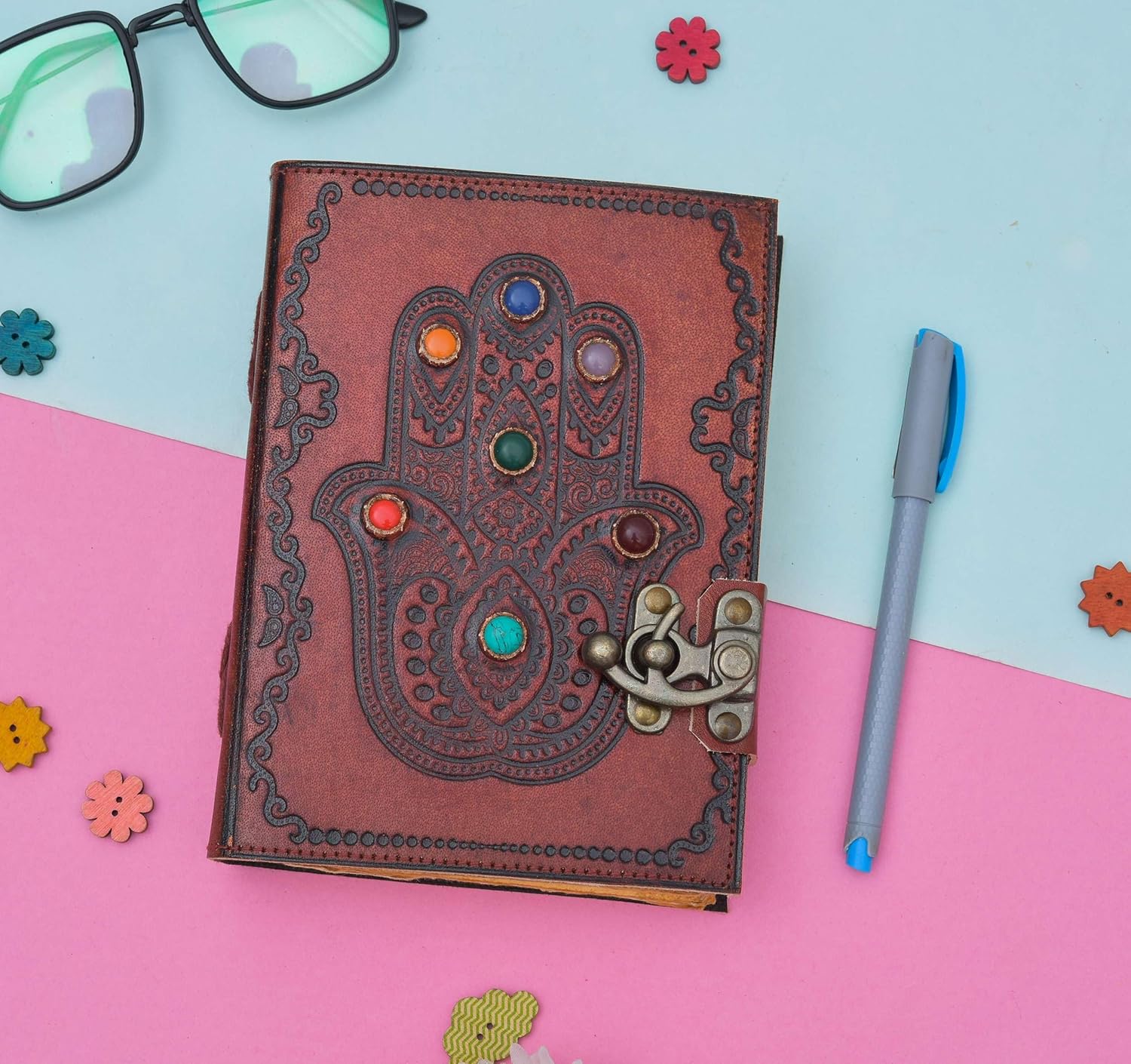 Genuine Leather Diary | Vintage Handmade...