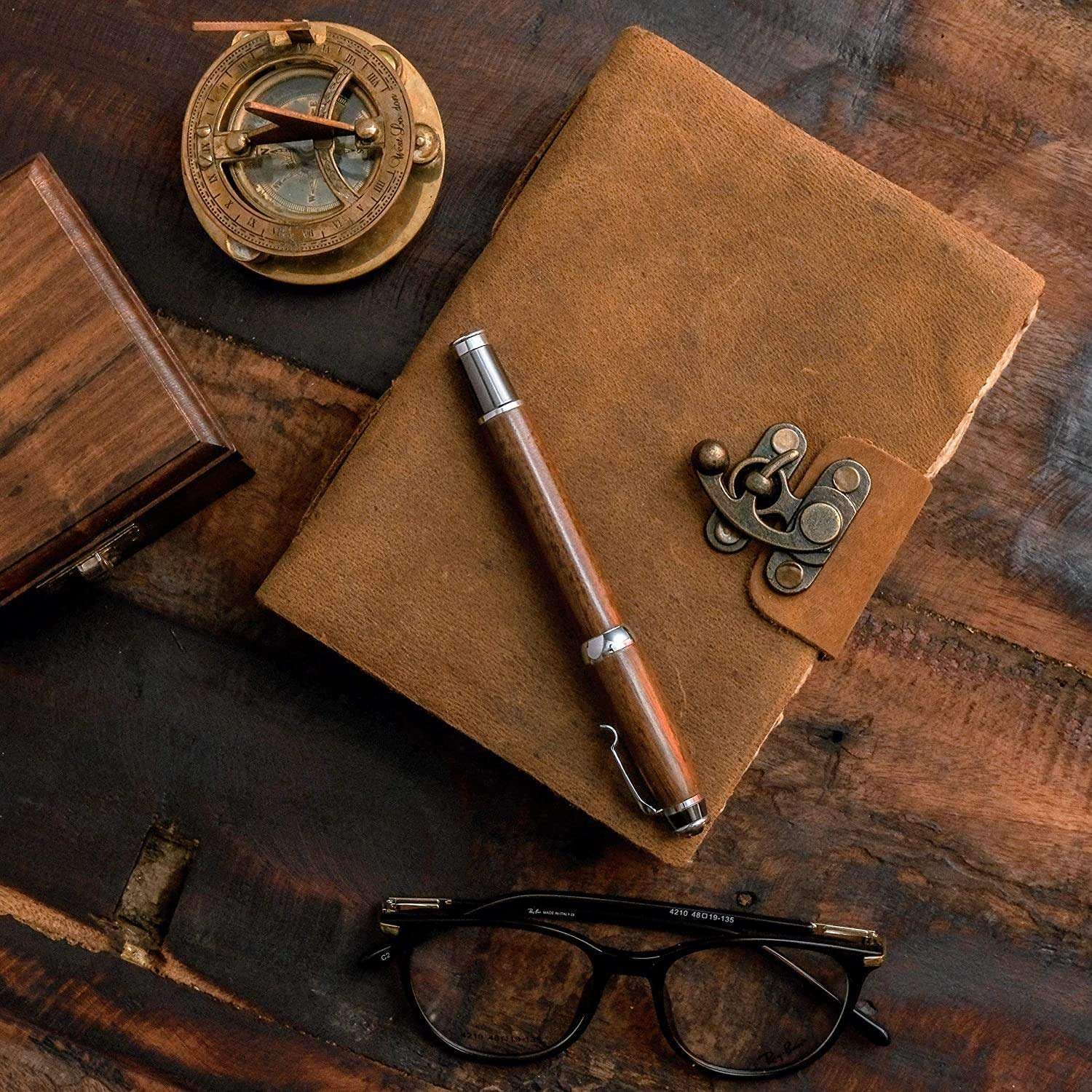 Genuine Leather Diary | Vintage Handmade...