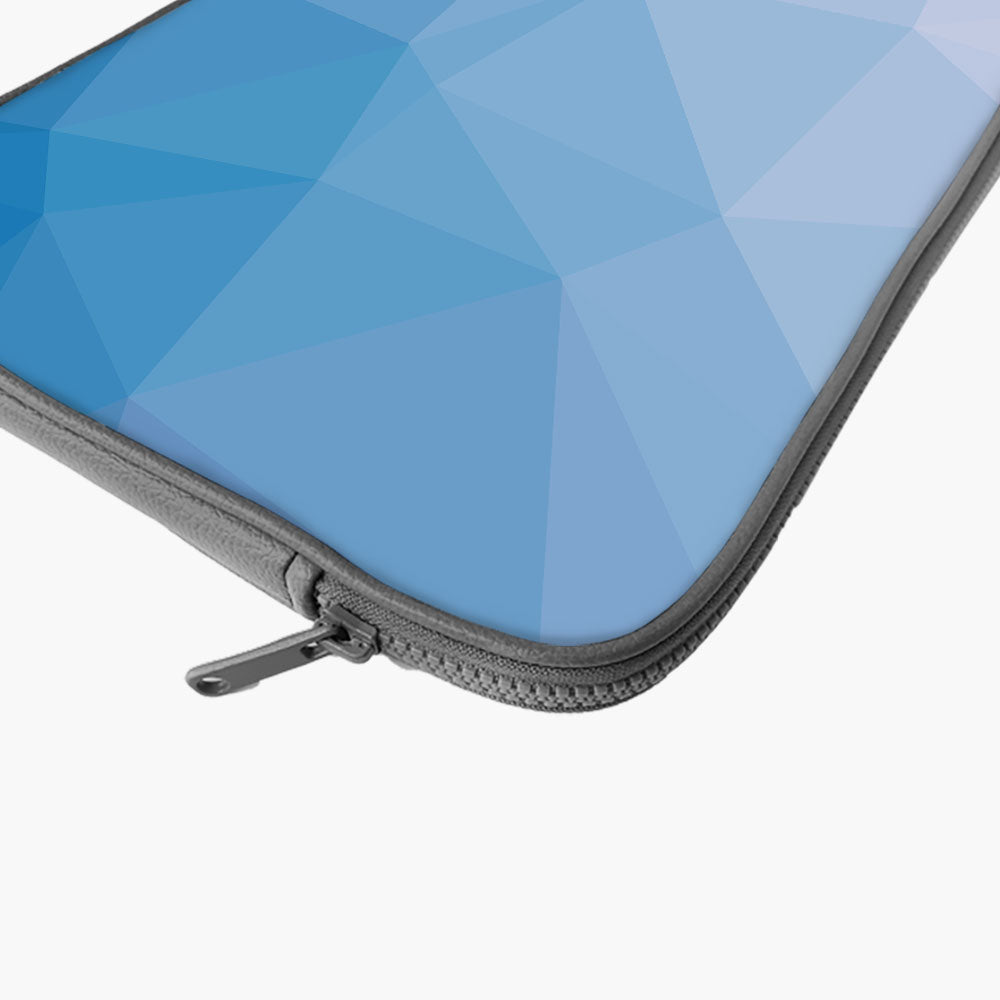"Glass Blue Abstract" Laptop Sleeves:Bol...