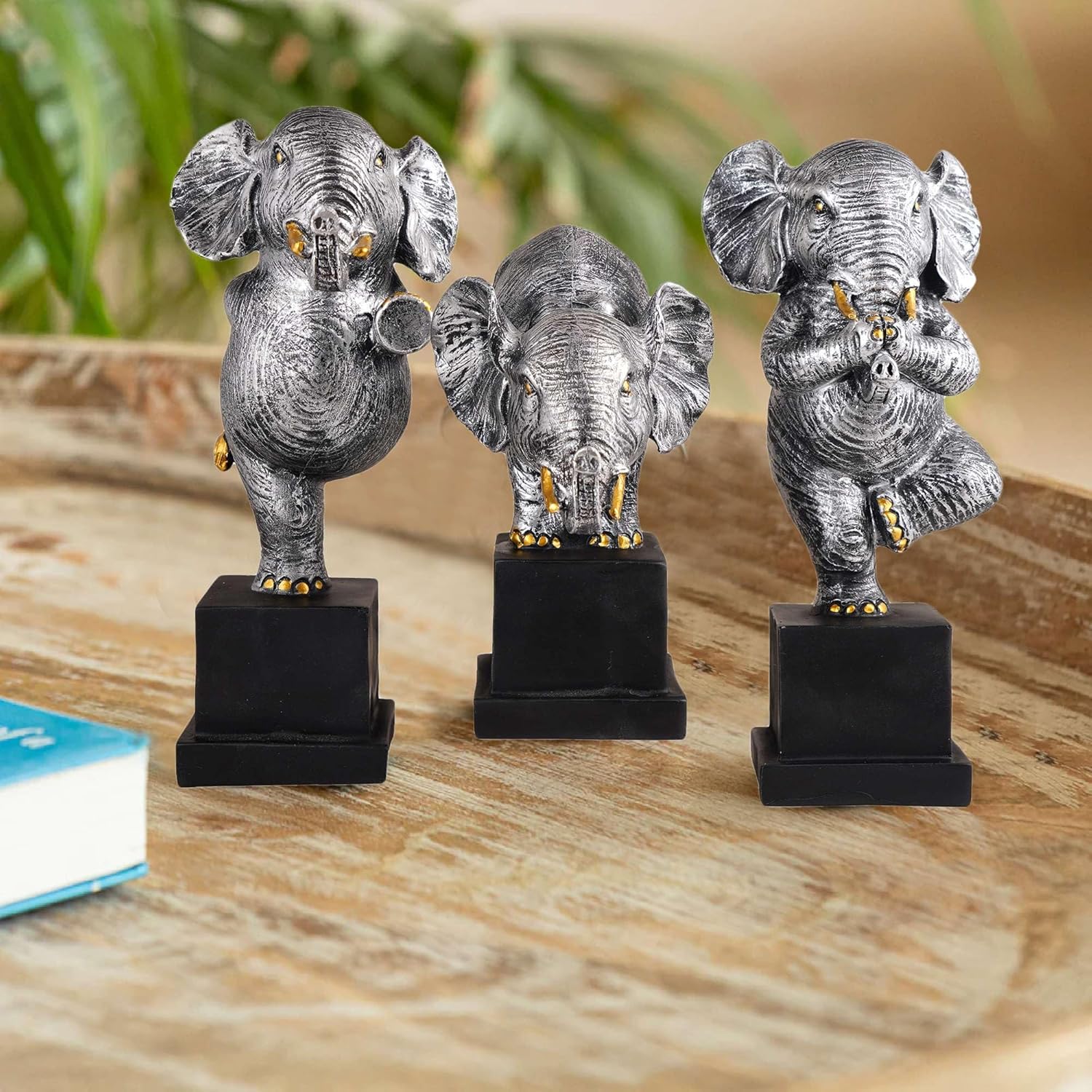 Polyresin Elephant Showpiece Statue and...