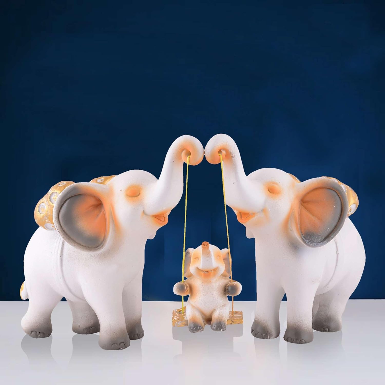 Elephent showpiece Resin Set of 3  for H...
