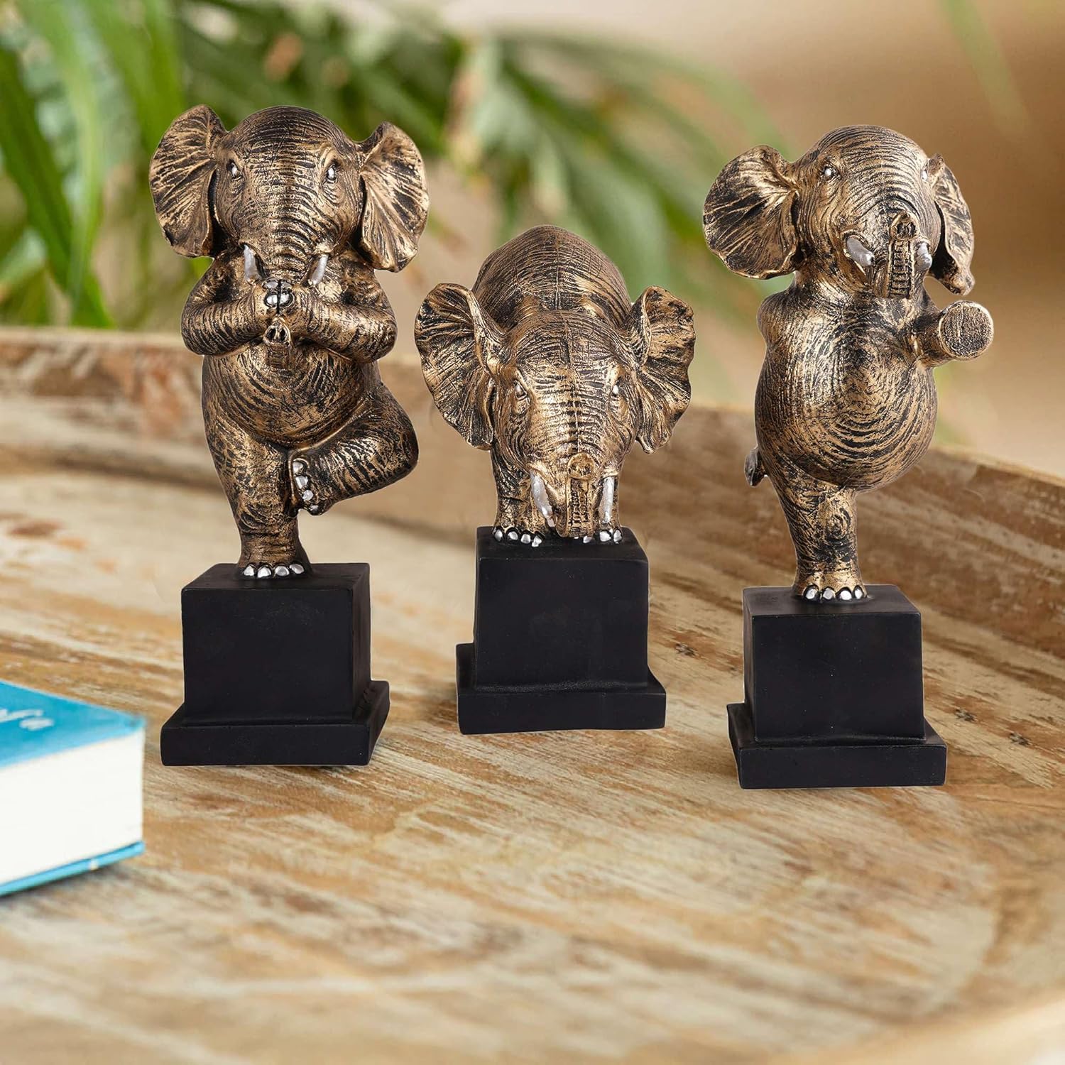 Polyresin Elephant Showpiece Statue and...