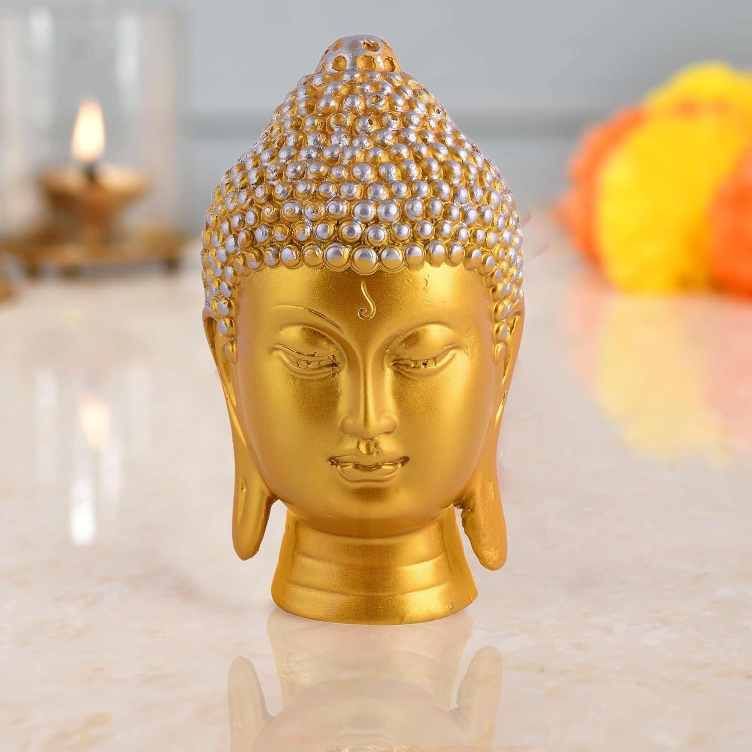 Gautam Buddha Statue Showpiece Idol Figu...
