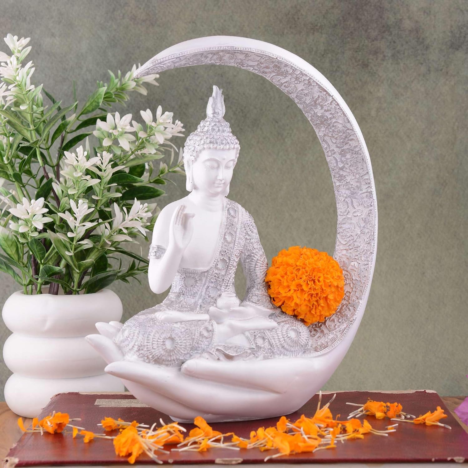 Gautam Buddha Statue Showpiece Idol Figu...
