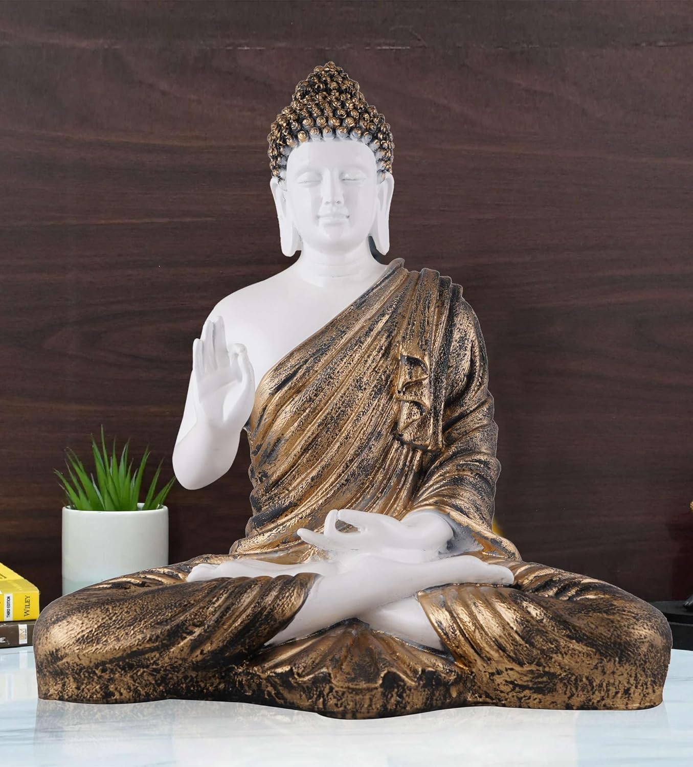 Gautam Buddha Statue Showpiece Idol Figu...