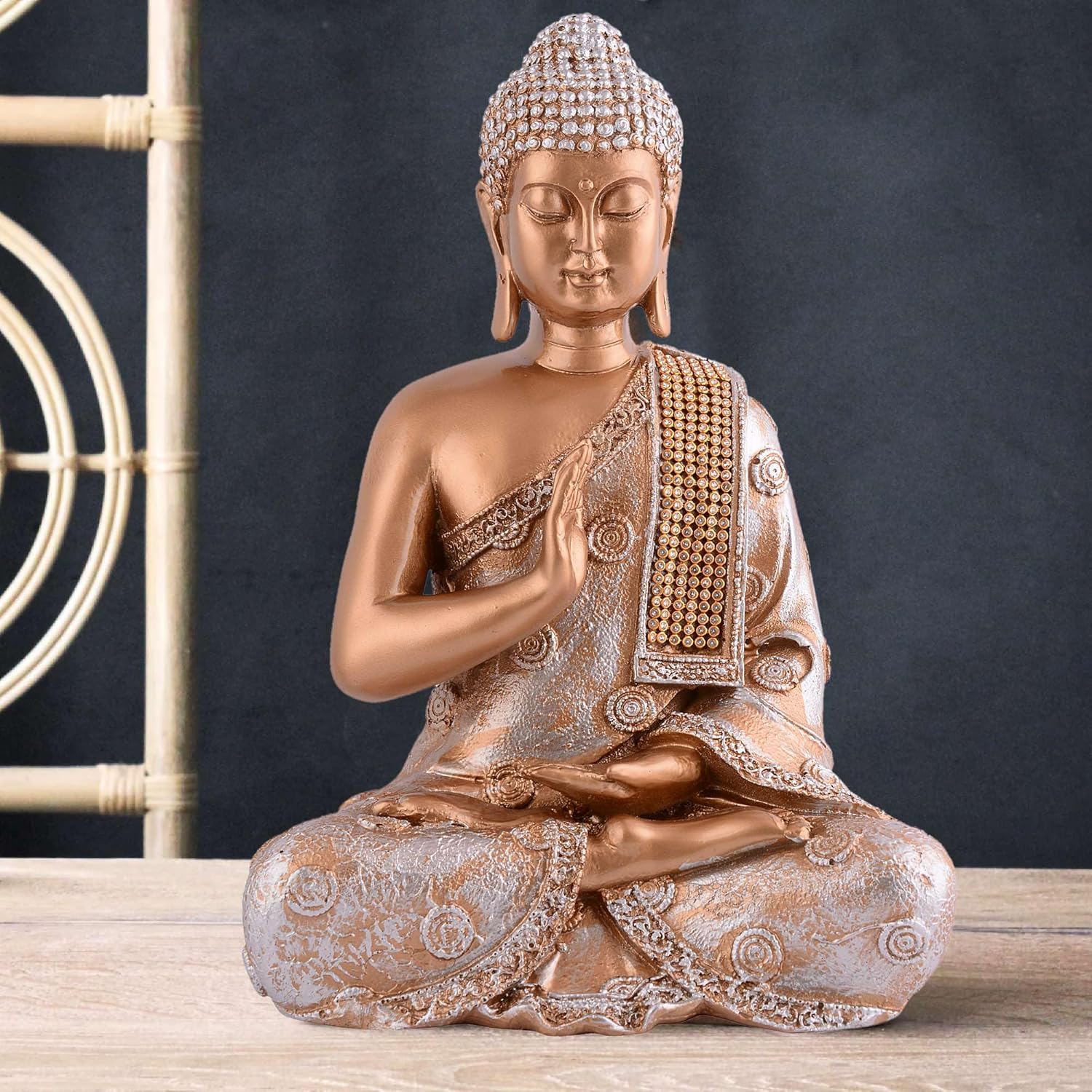 Gautam Buddha Statue Showpiece Idol Figu...