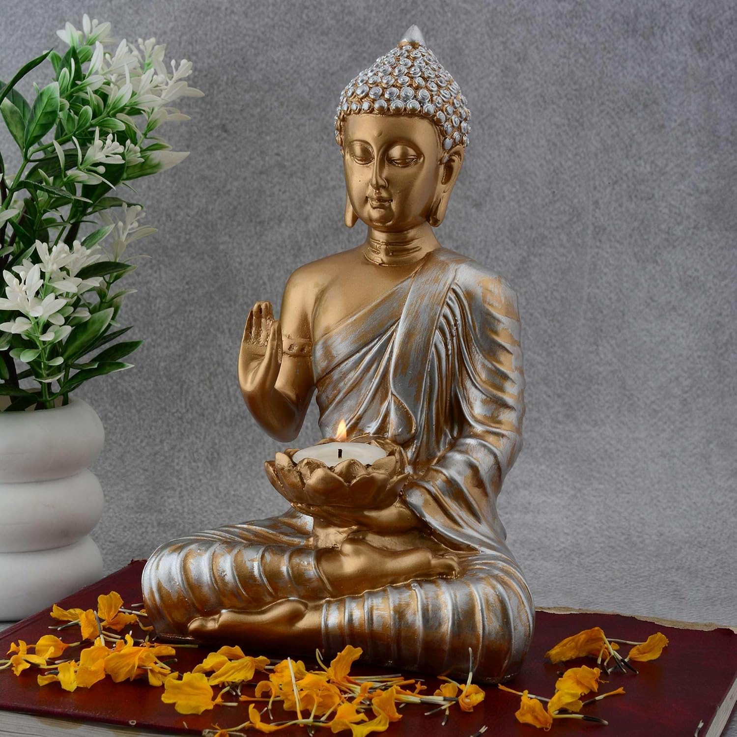 Gautam Buddha Statue Showpiece Idol Figu...