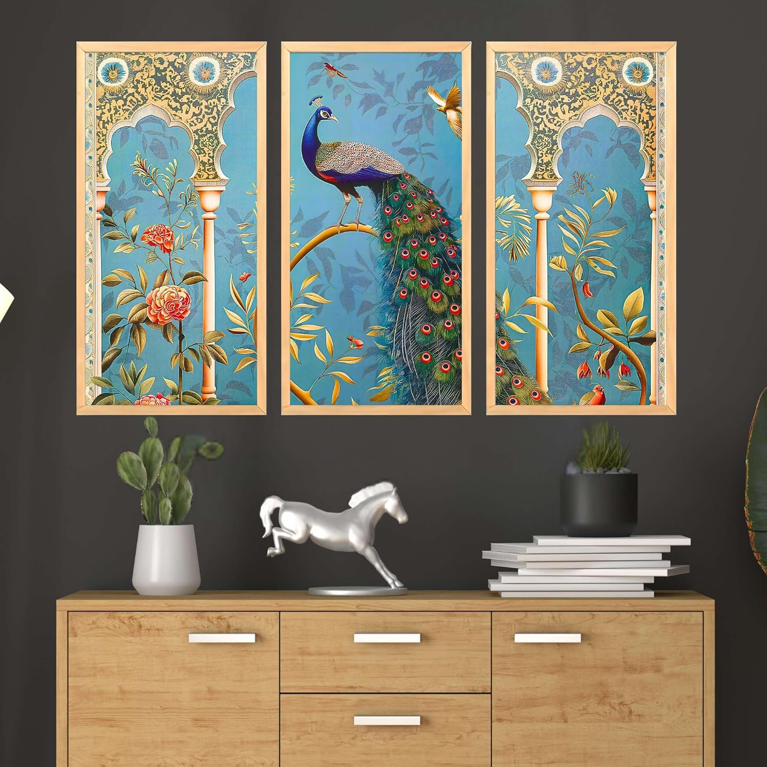 Wall Paintings Set of Three for Wall Dec...