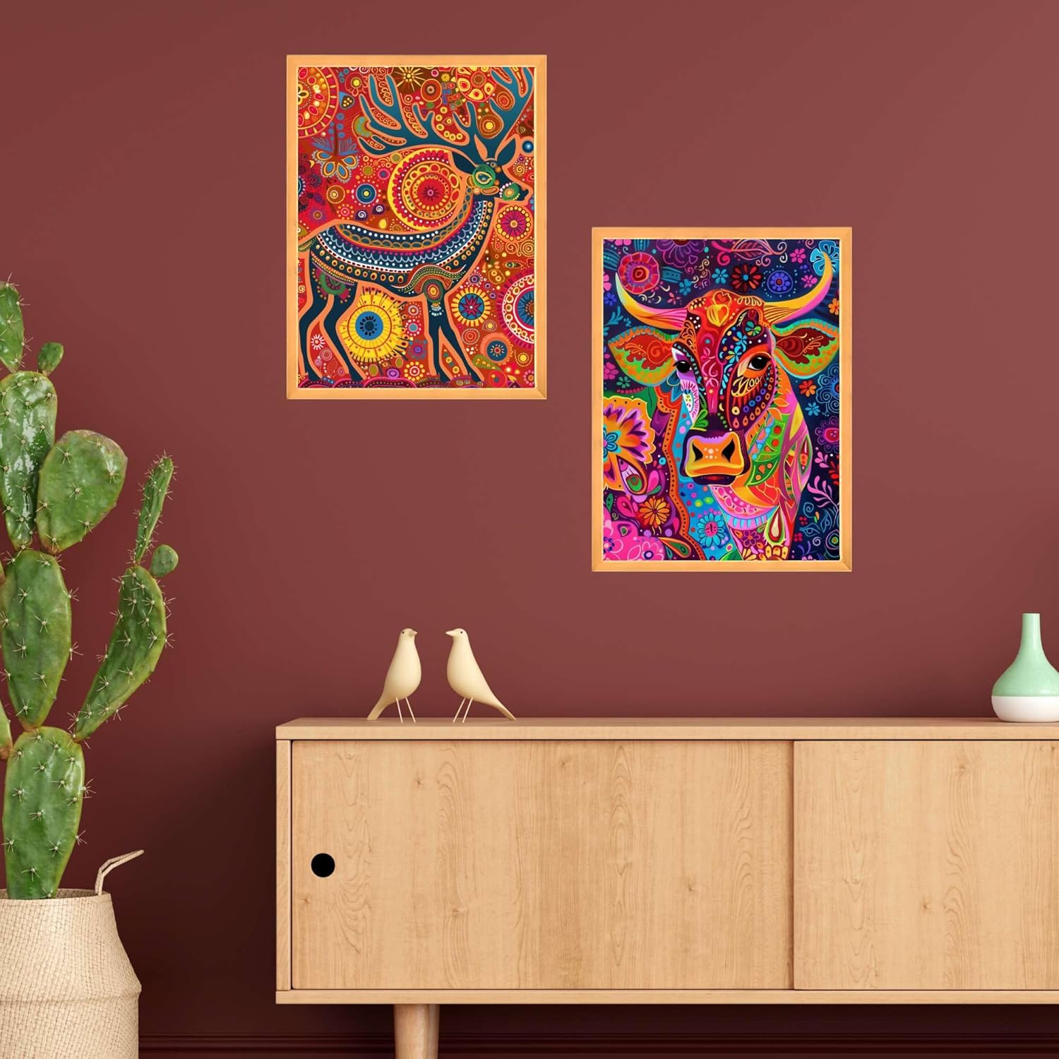 Wall Paintings Set of Two for Wall Dacor...