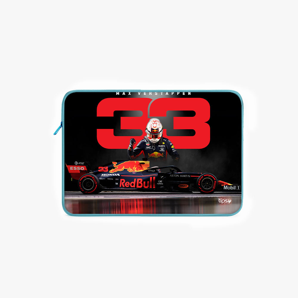 "MAX VERSTAPPEN #33" Laptop Sleeves:Bold...