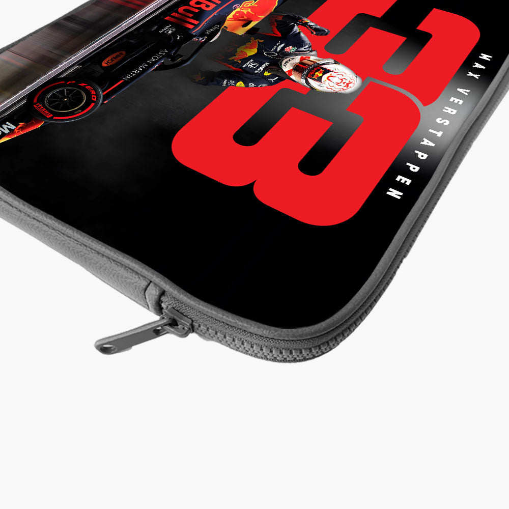 "MAX VERSTAPPEN #33" Laptop Sleeves:Bold...