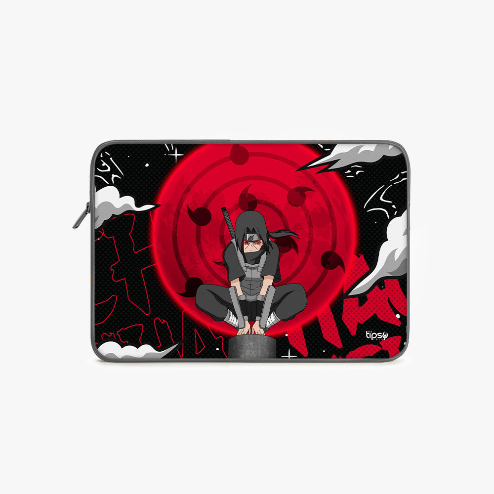 "ITACHI-UCHIHA: ANIME THEME" Laptop Slee...