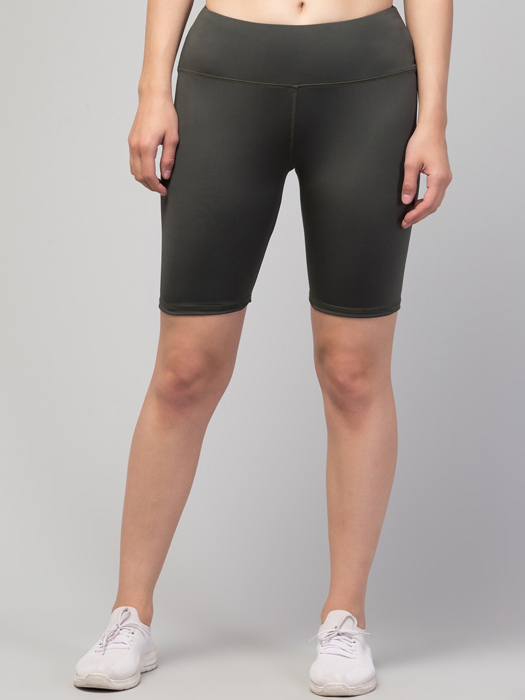 Women’s Fancy Solid Shorts – Yoga, Gym,...