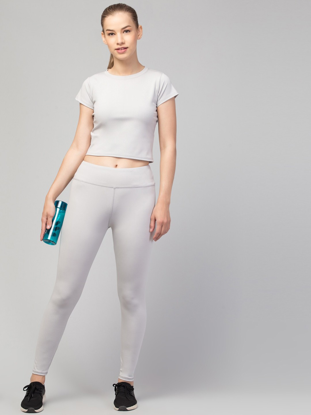 Women’s Plain Activewear Tights – Yoga &...