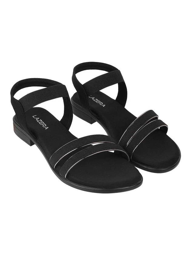Strappy Box Heel Sandals